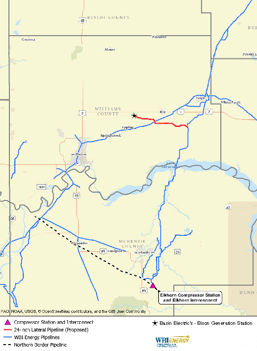 line section 32 route map