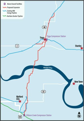 North Bakken Expansion map